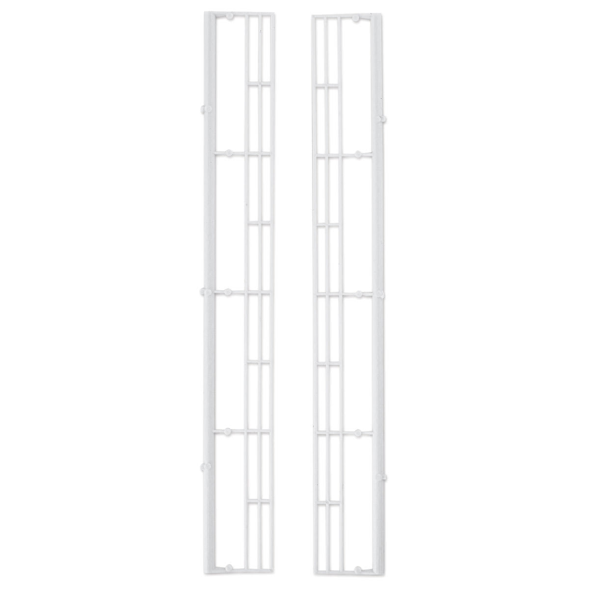 Schulcz Scale Model Building Parts - Balustrades, Pkg of 2, 1:100, 1/8" (product out of package)