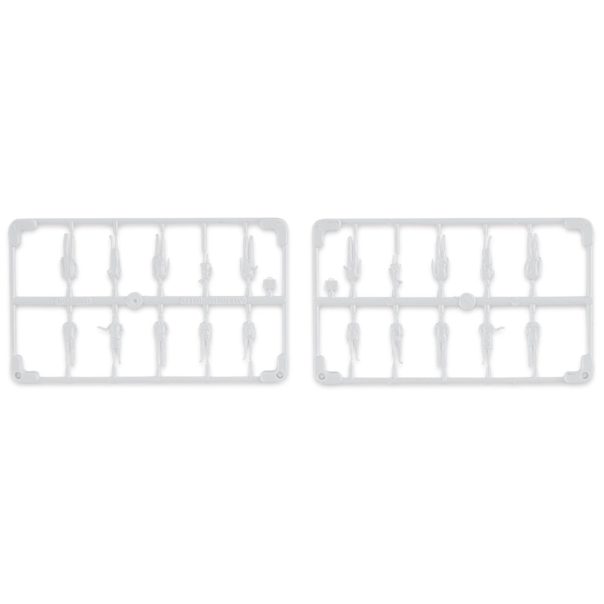 Schulcz Scale Model Figures - Hermoli Standing, Pkg of 20, 1:100, 1/8" (product out of package)