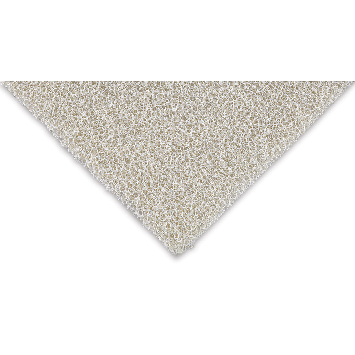 Schulcz Scale Model Plant Foam - White, Single, Coarse, 10 mm, 11-3/4" x 15-3/4" (close-up to show texture)