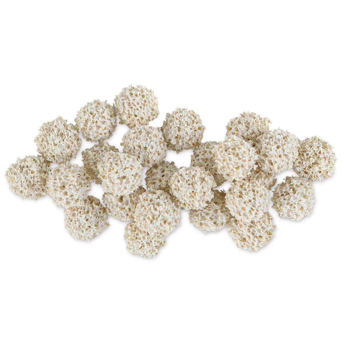 Schulcz Scale Model Foliage Spheres - Rubber Sponge, 10 mm, Pkg of 25 (product out of package to show texture)