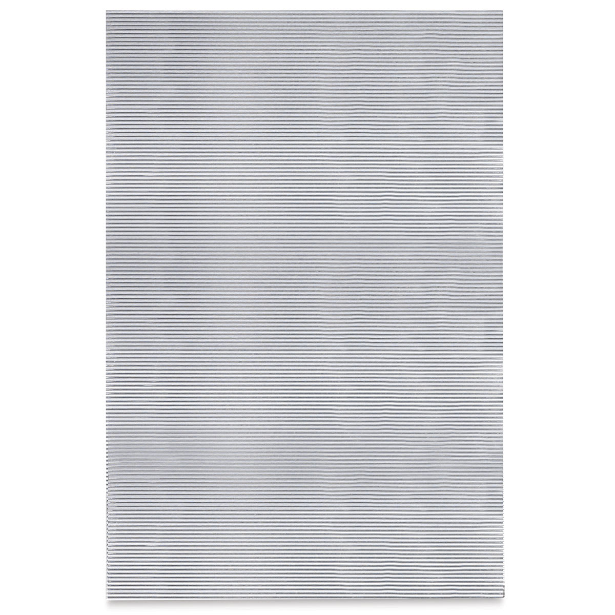 Schulcz Structured Aluminum Sheet - Wave, 2 mm, 7-5/8" x 11-3/4" (product out of package)