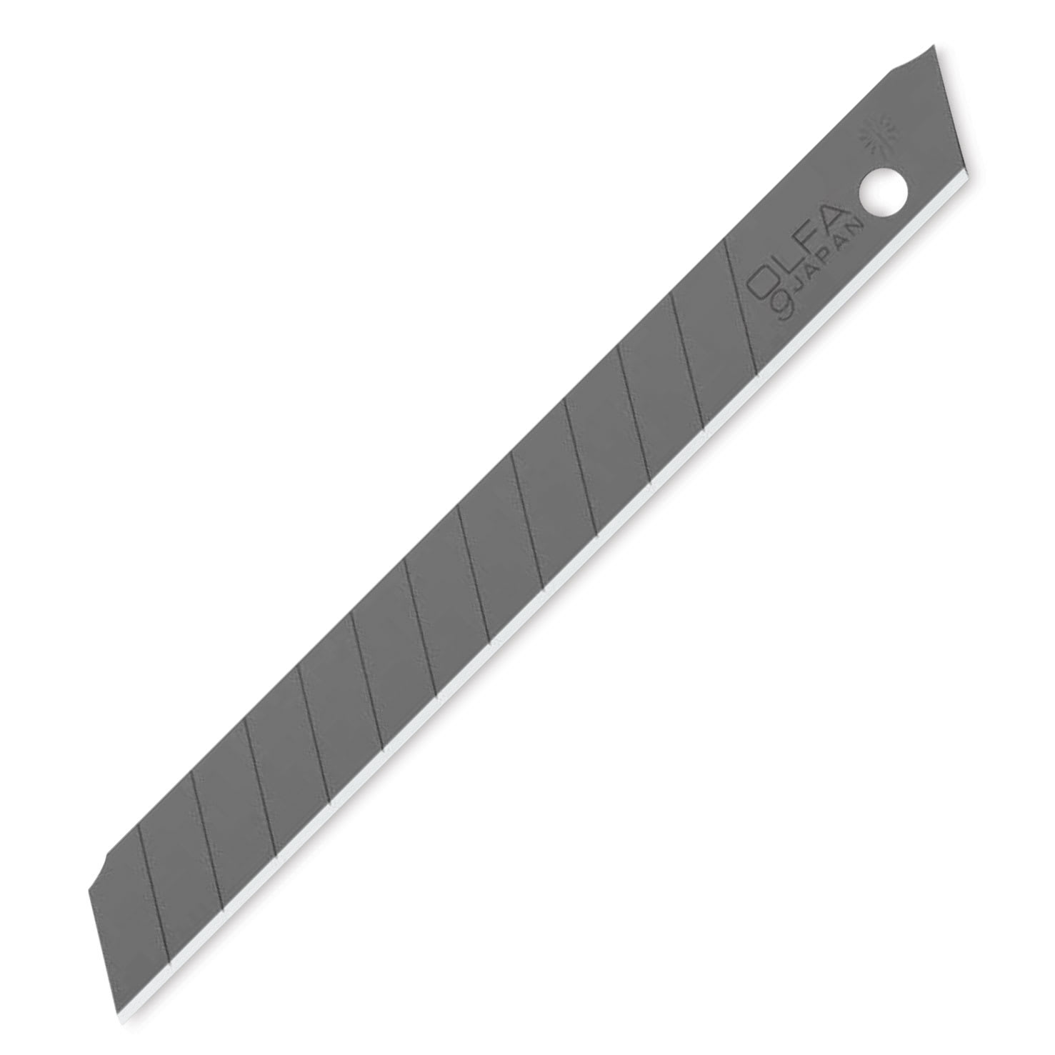 Olfa Ultra-Sharp Black Snap Blades out of packaging