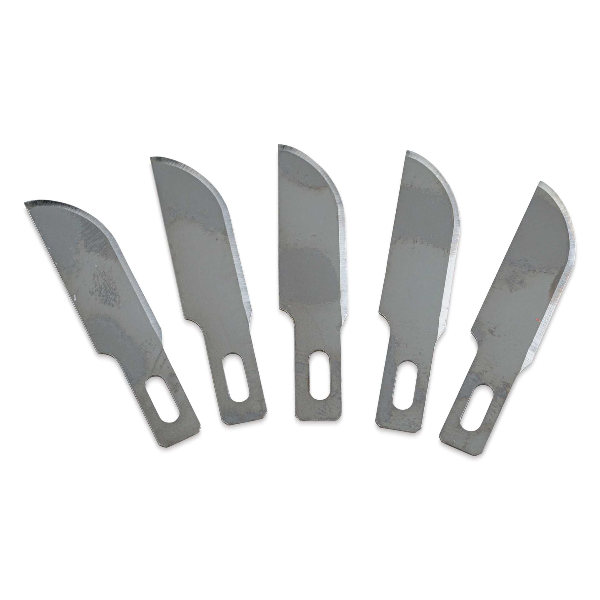 Excel Blades #10 Curved Edge Blade, blades fanned out