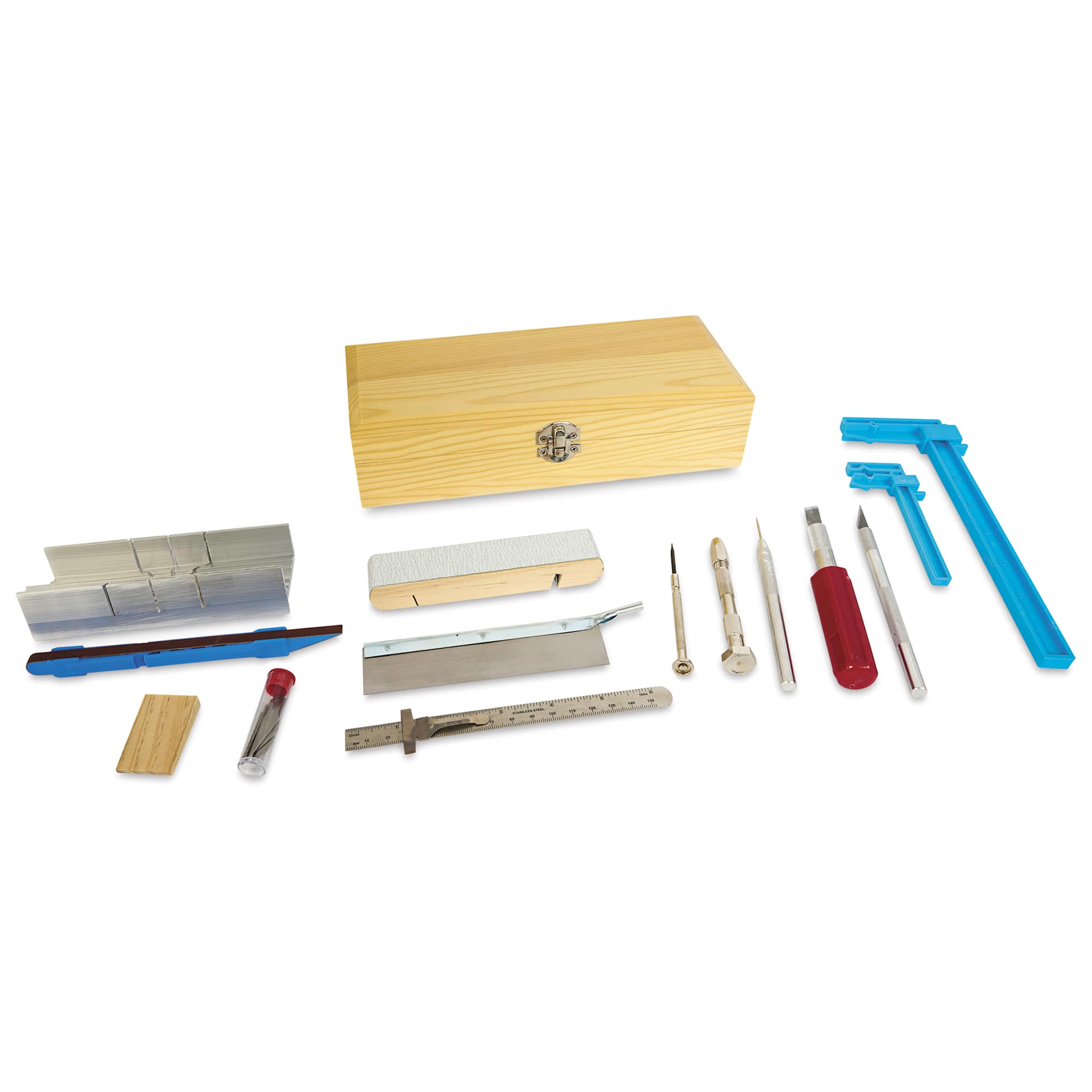 Excel Blades Builder's Knife and Hobby Tool Set - contents