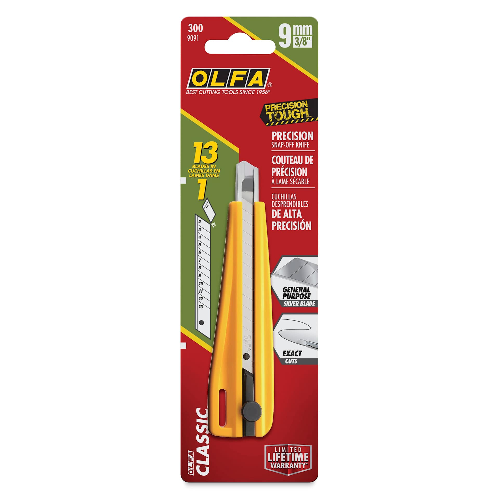 Olfa Ratchet-Lock Precision Utility Knife front of packaging