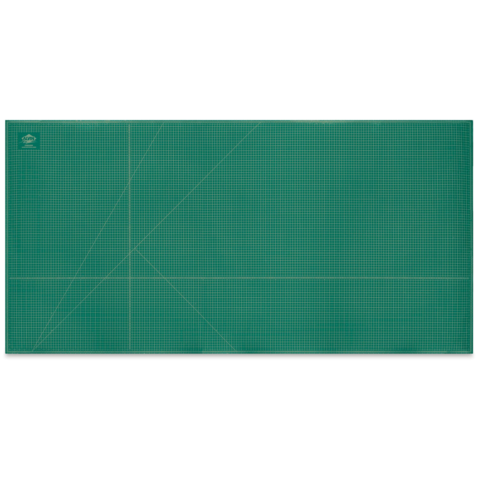 Alvin Cutting Mat - 48" x 96", Green/Black - green side