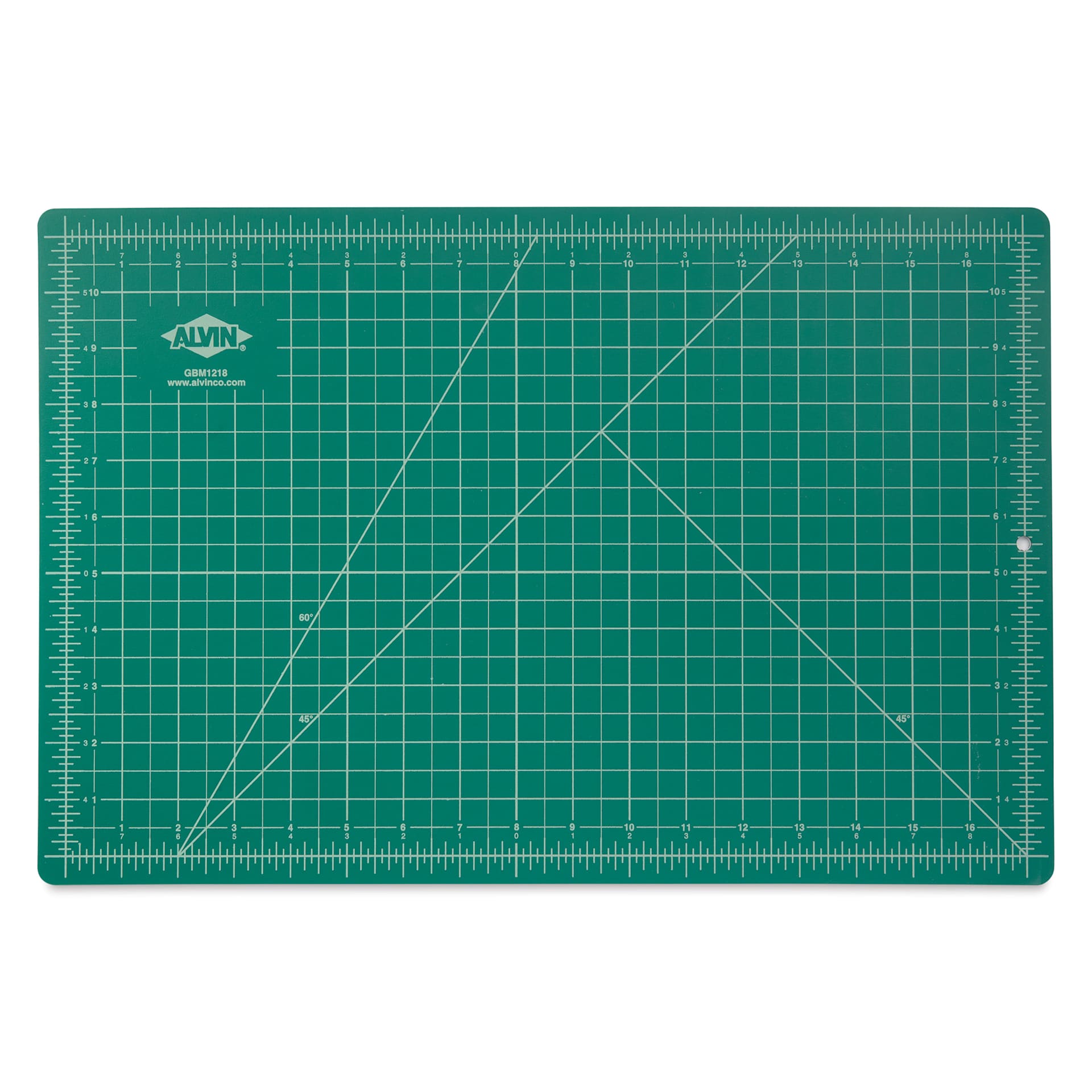 Alvin Cutting Mat - 12" x 18", Green/Black - green side