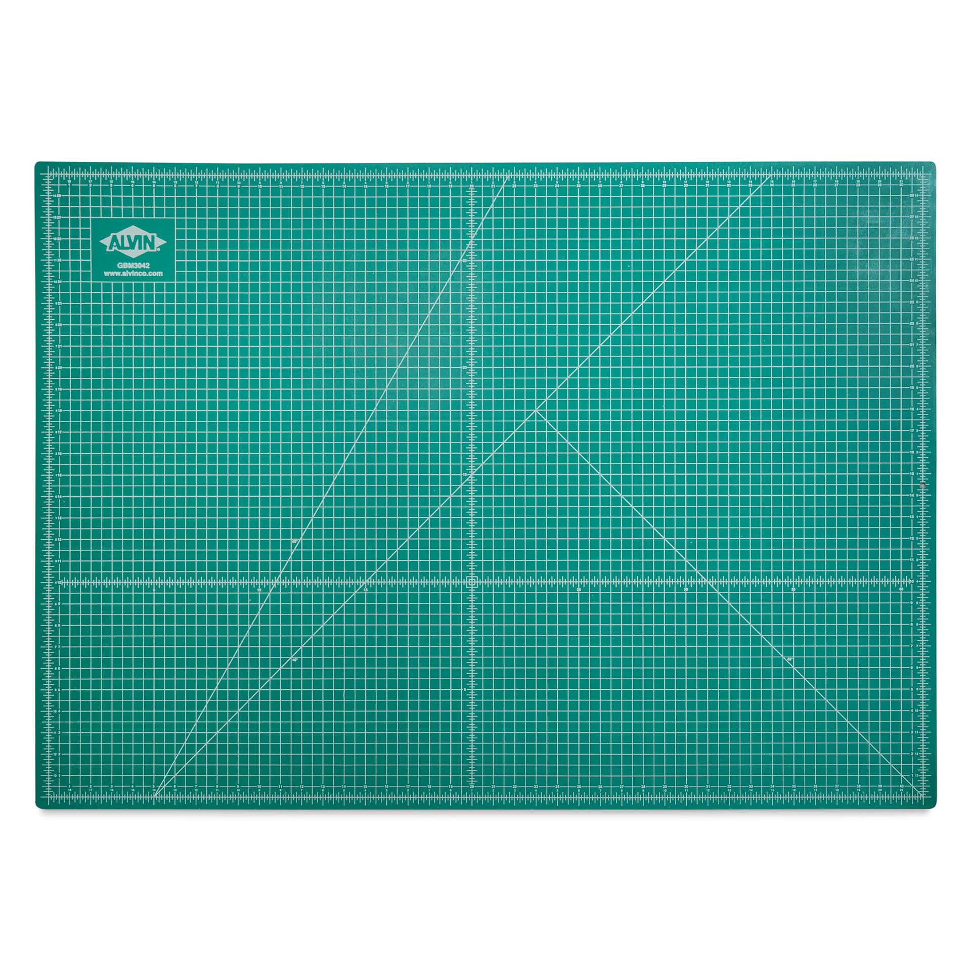 Alvin Cutting Mat - 30" x 42", Green/Black - green side