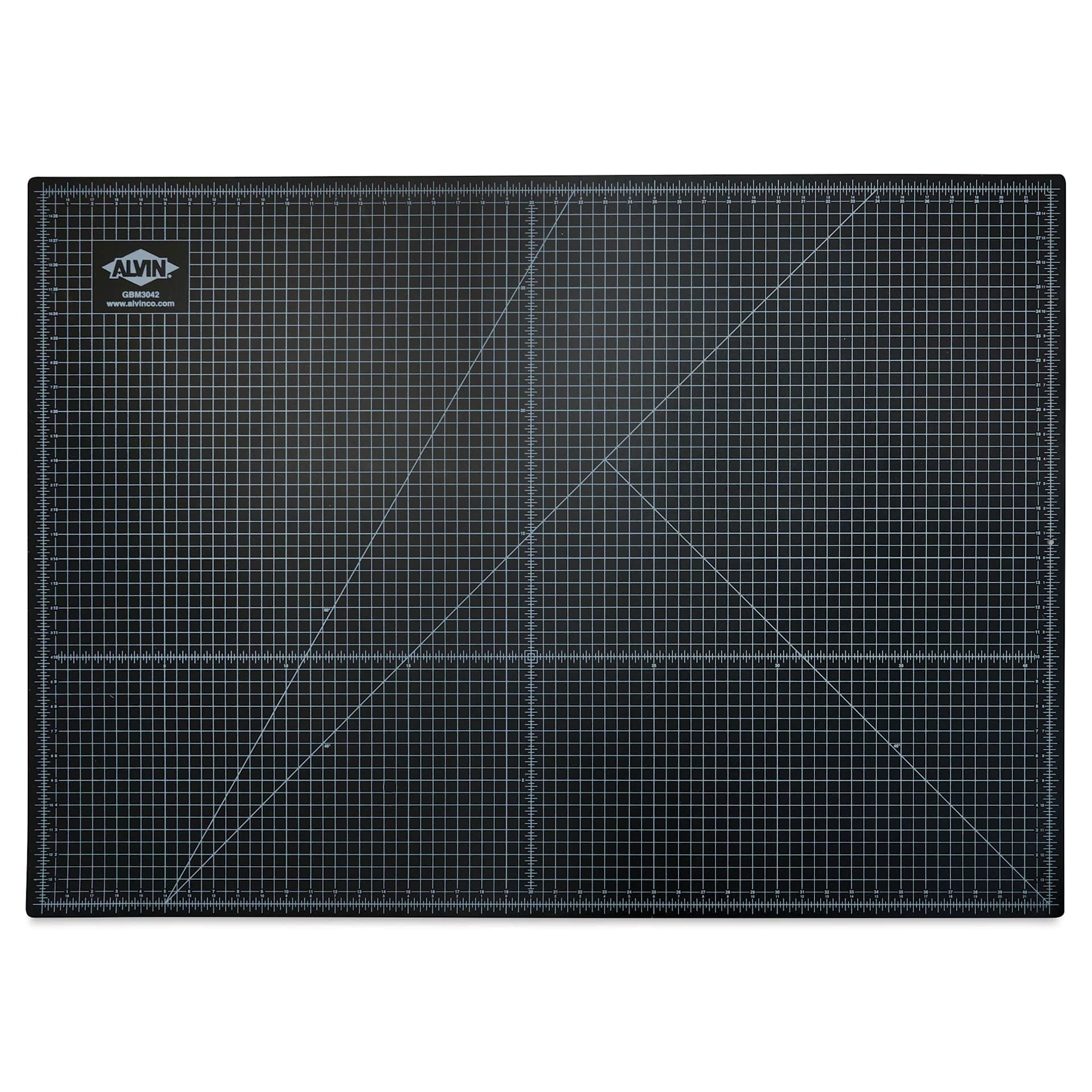 Alvin Cutting Mat - 30" x 42", Green/Black - black side
