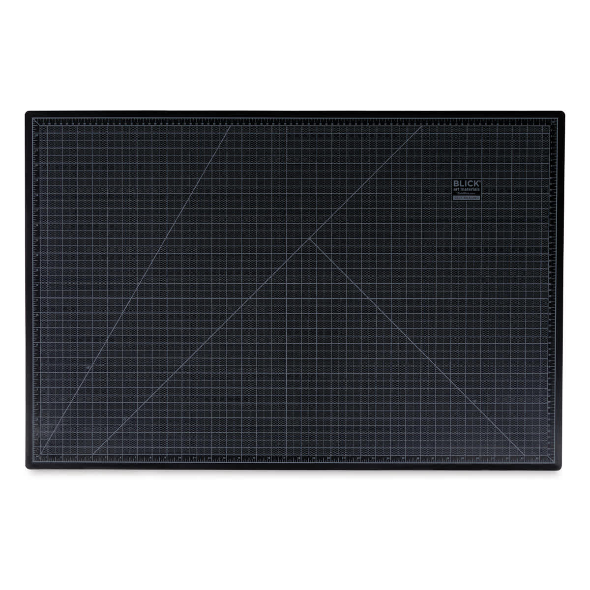 Blick Self-Healing Cutting Mat - Gray/Black, 24'' x 36'' (Black side)