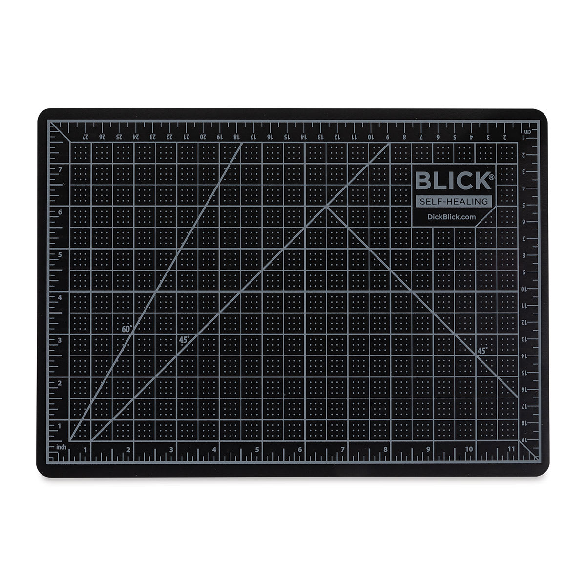 Blick Cutting Mat - Gray/Black, 8-1/2'' x 11'' (Black side)