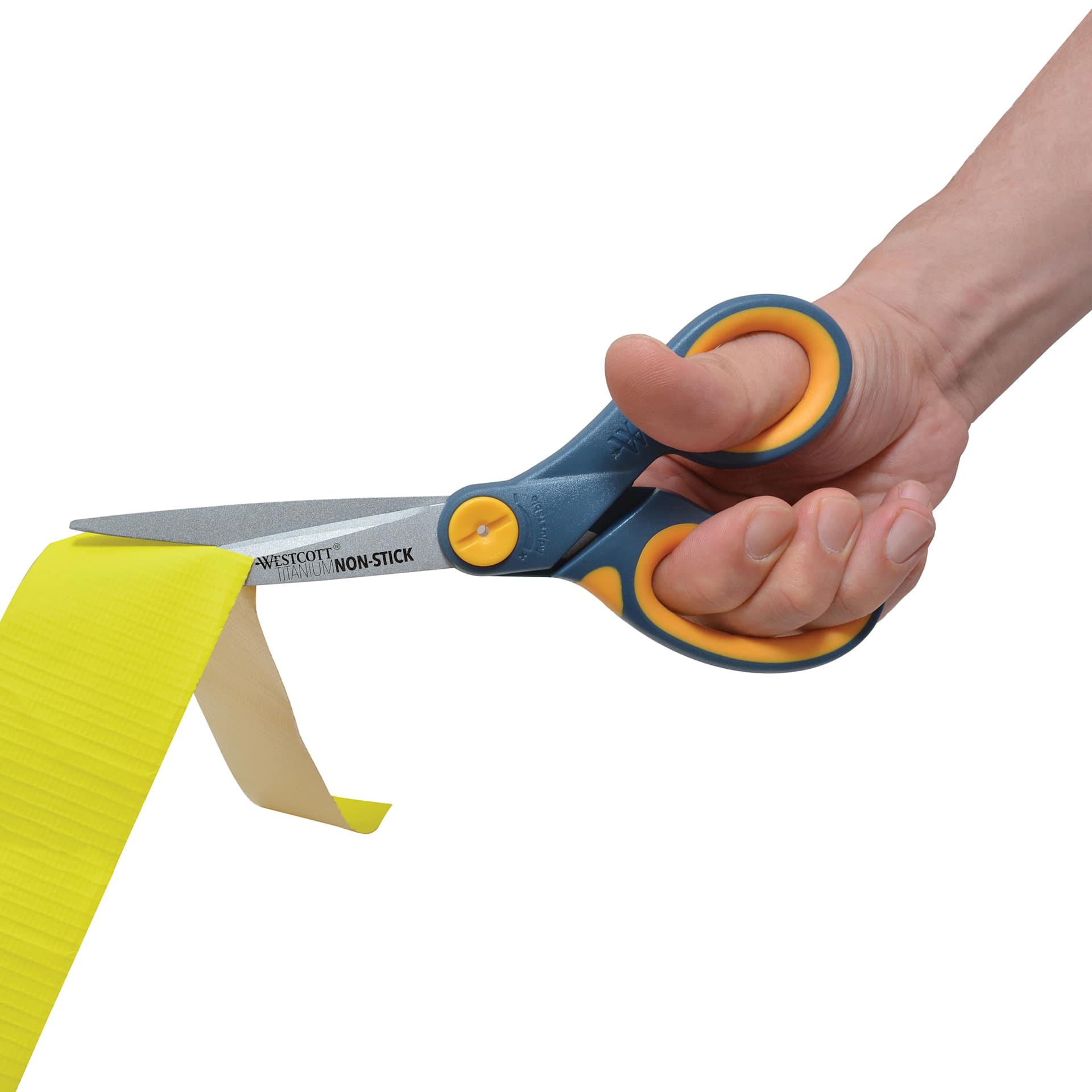 Westcott Straight Titanium Bonded Non-Stick Glide Scissors - 8" cutting paper