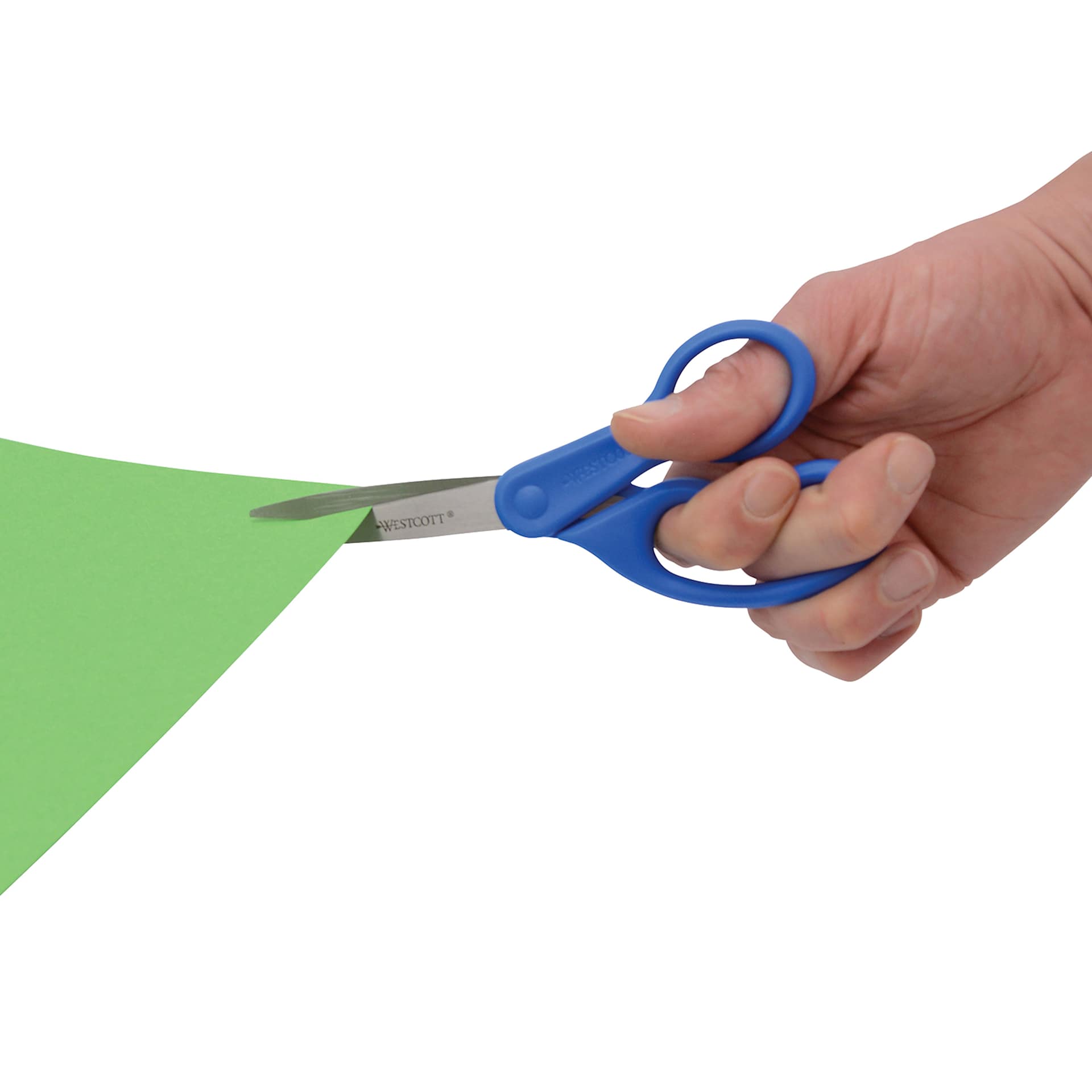 Westcott Straight All Purpose Preferred Stainless Steel Scissors - 7" cutting paper