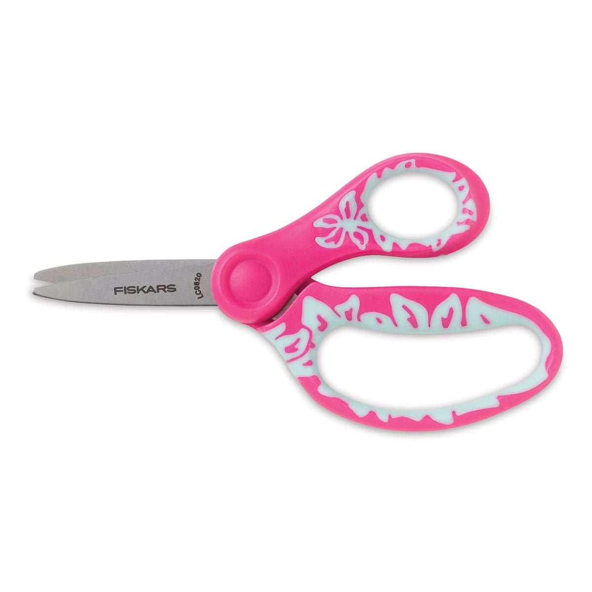 Fiskars SoftGrip Scissors - 5'', Pointed Tip, Blue (Color will vary.)