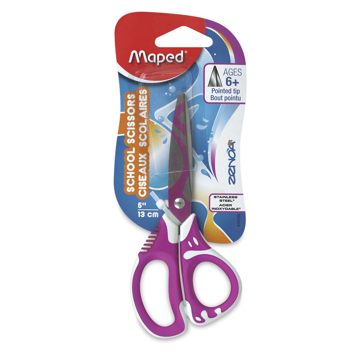 Maped Zenoa Fit Kids Scissors (Color will vary.)