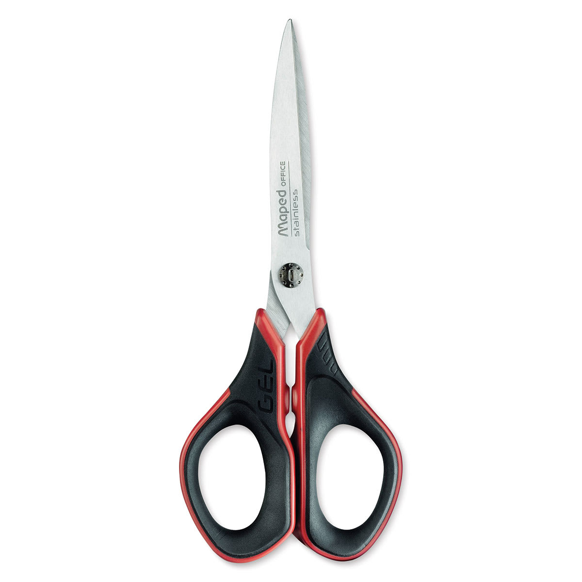 Maped Advanced Gel Scissors - 6-3/4" scissors shown upright
