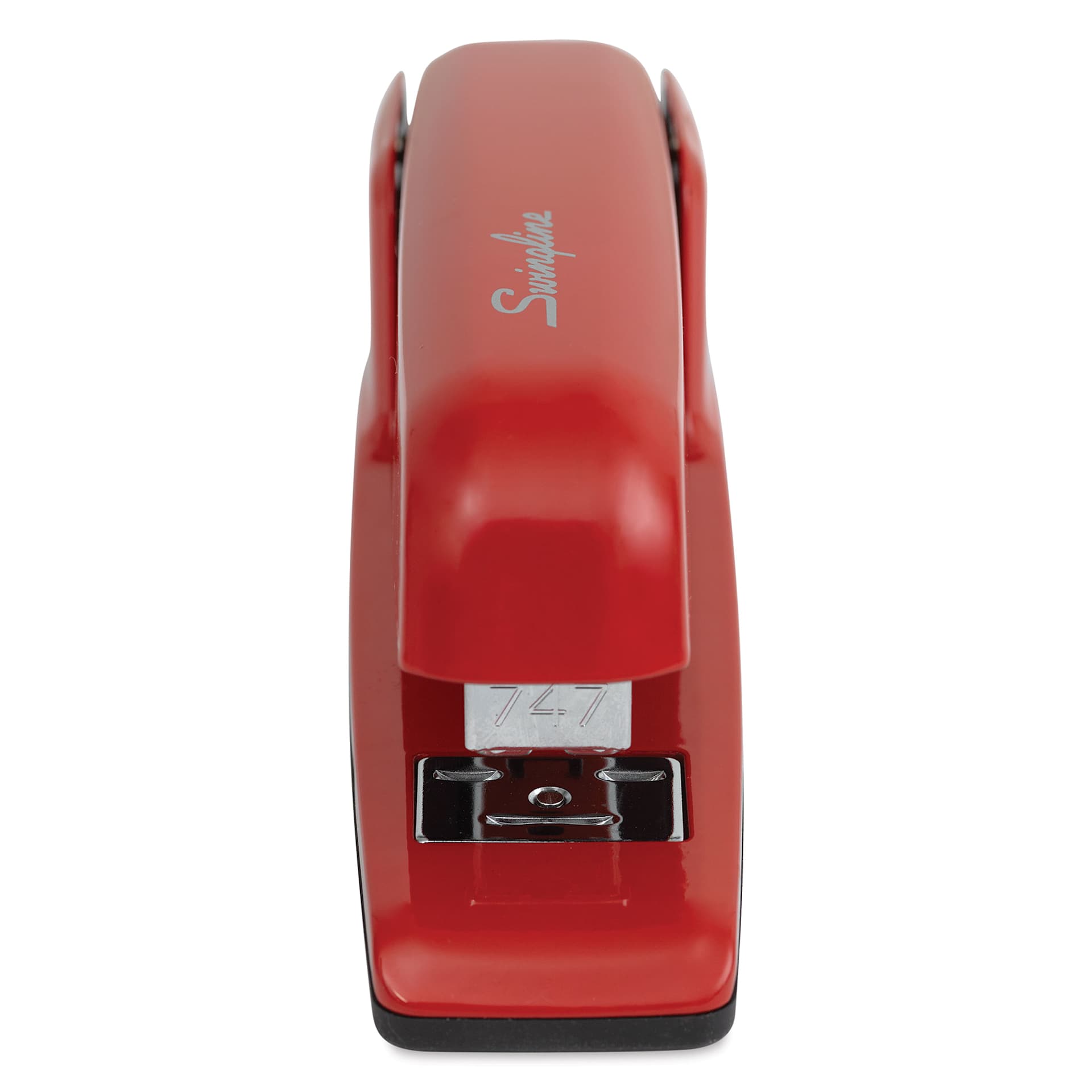 Swingline 747 Business Stapler - Rio Red, front view of the stapler