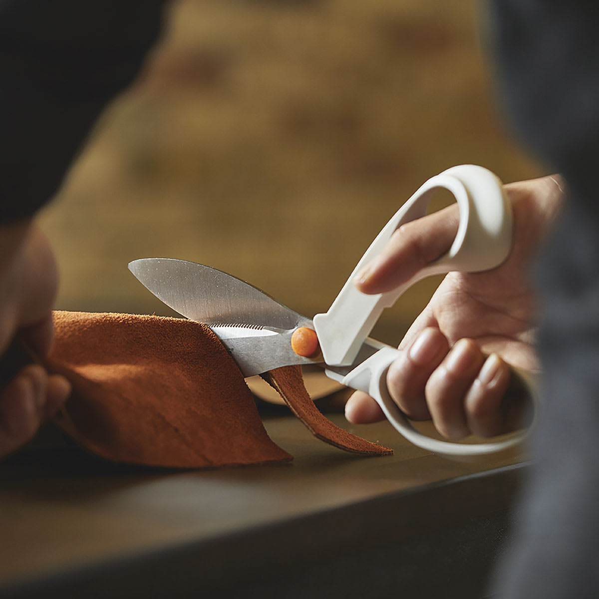 Fiskars PowerCut Shears (Shown in use)