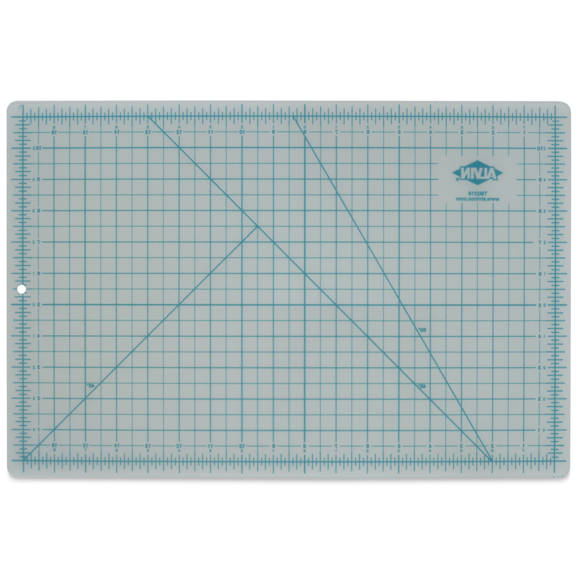 Alvin Cutting Mat - 12" x 18", Translucent - back