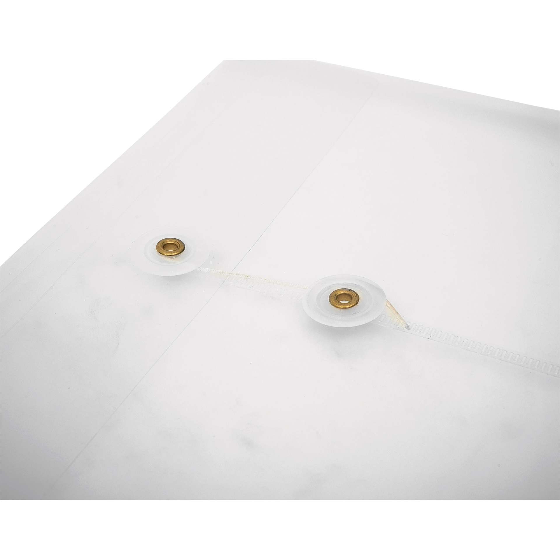 Itoyo Poly Envelope - Letter, Top Loading, close-up of closure