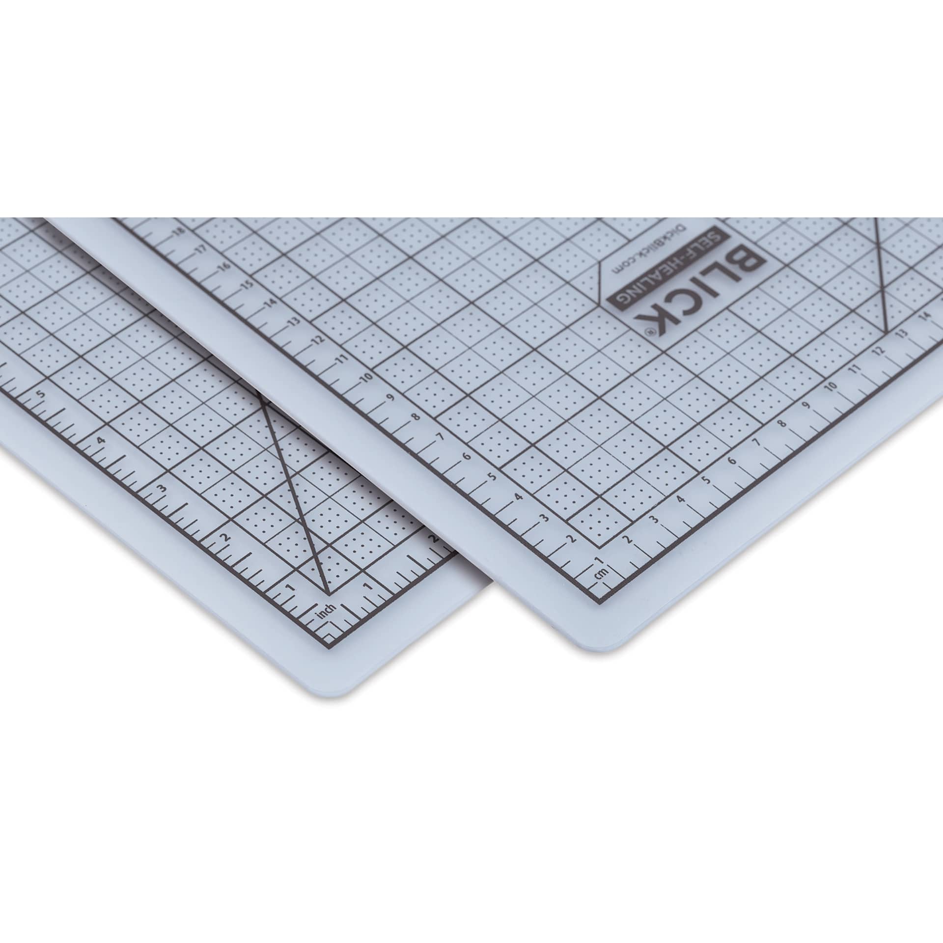 Blick Cutting Board - Transparent, 18" x 24" - close-up of corners