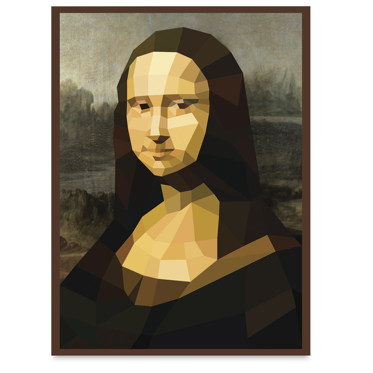 Paint By Sticker: Masterpieces completed design