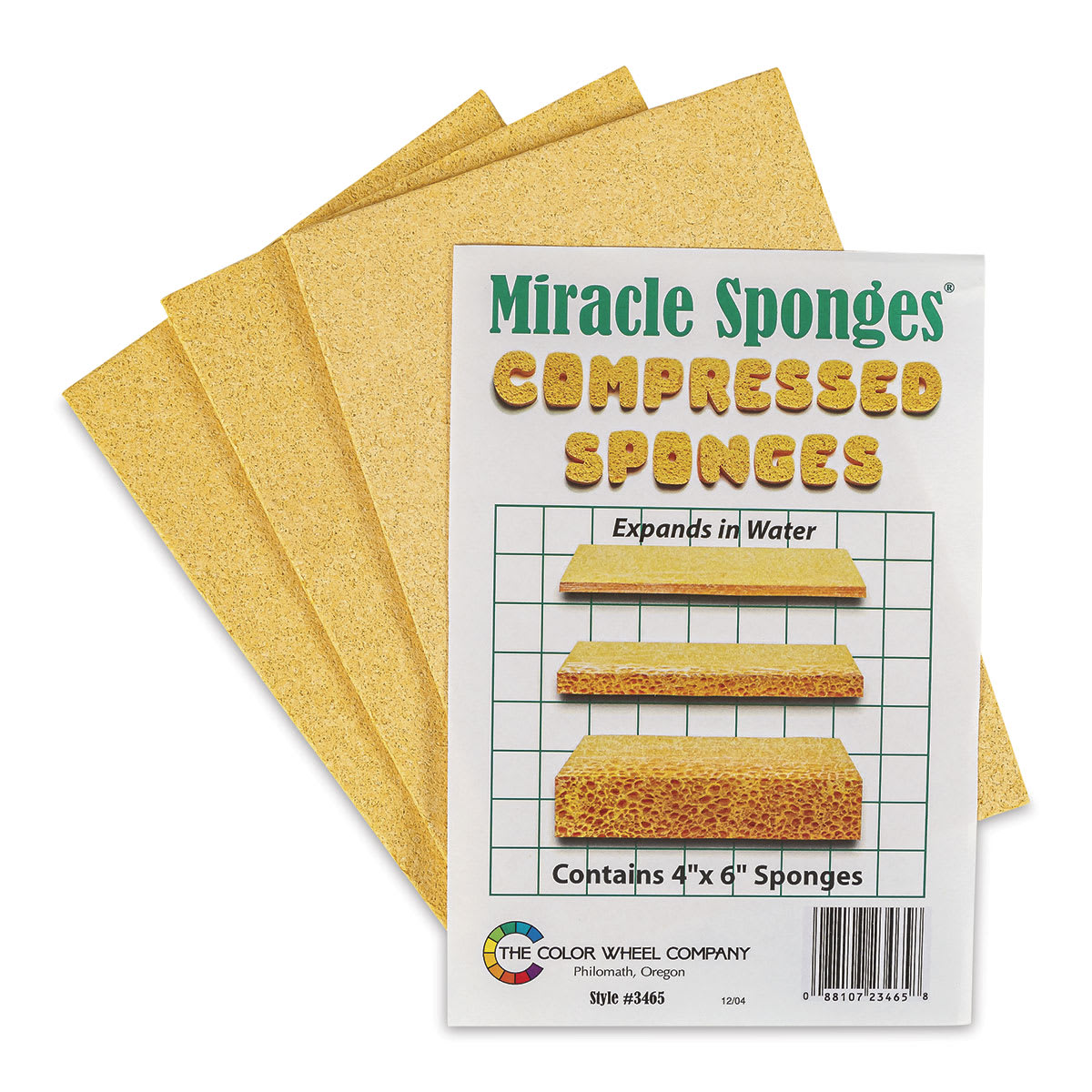 Miracle Sponges - 4" x 6", Pkg of 3