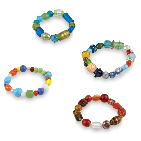 Glass Bead Assortment, 5 lb