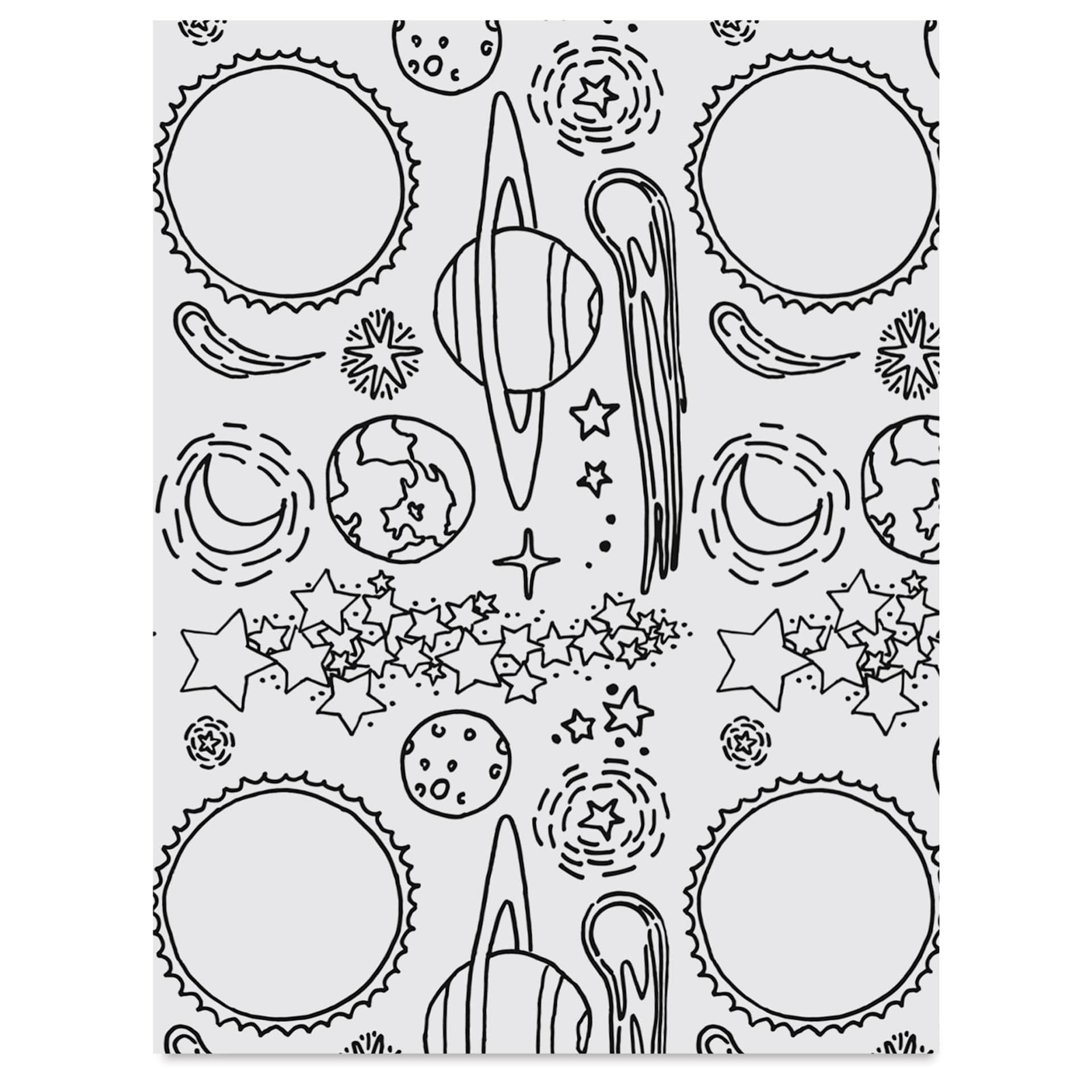 Grafix Artist Series Shrink Film - Celestial Design by Gina Lee Kim