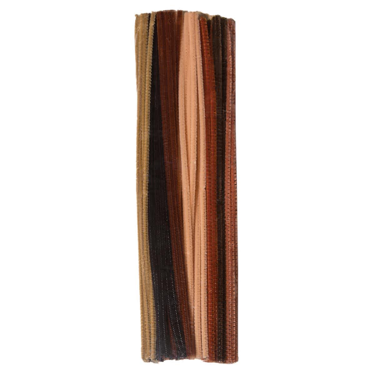 Chenille Stems Multi-Cultural Colors   100/Pkg.  - Peggable