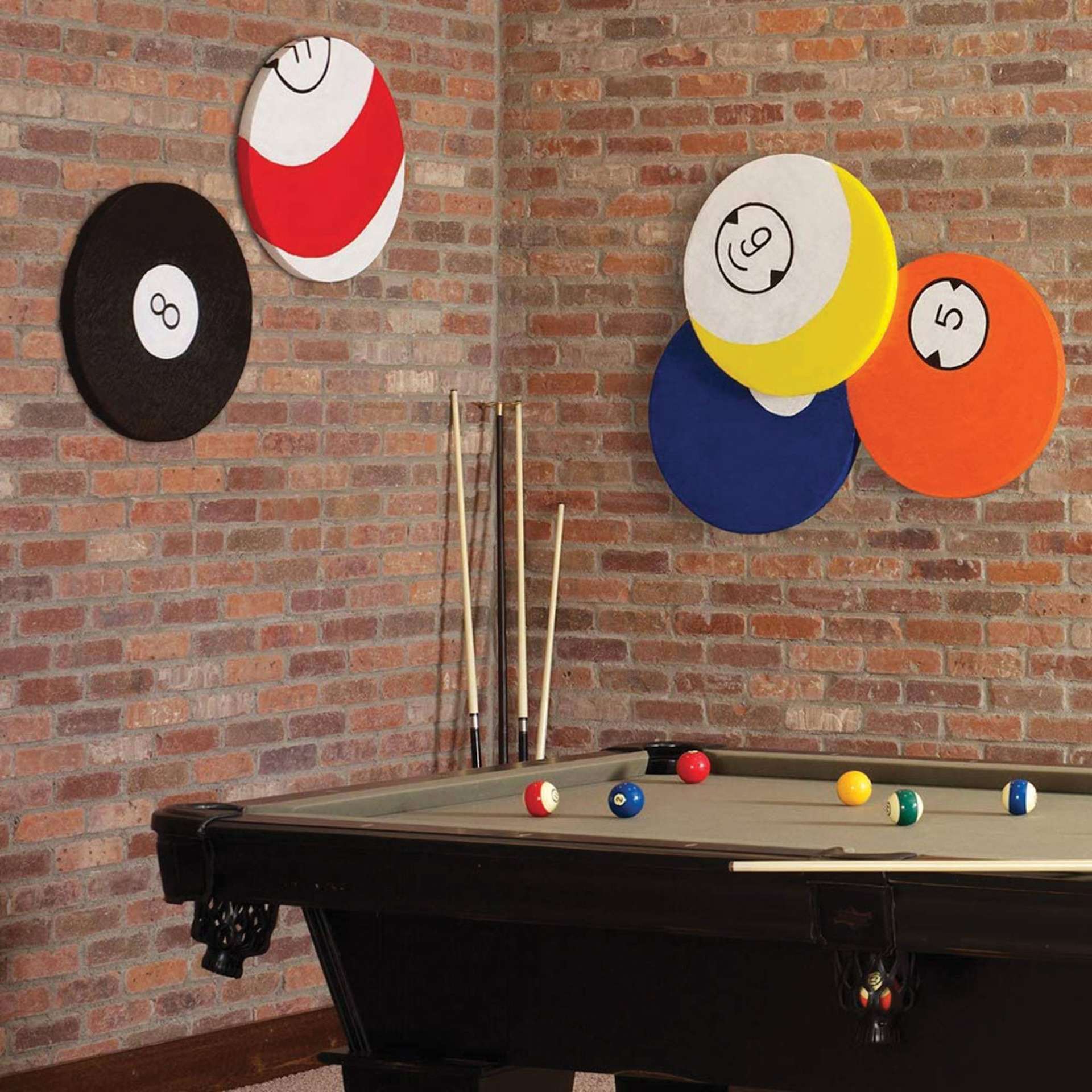 FloraCraft CraftFōM Blocks and Shapes - Disc, 1" x 11.9", wall decorations made with disc shape