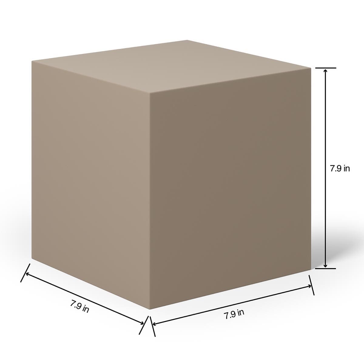 Desert DryFoM Floral Foams 8" x 8" x 8" Block - Brown