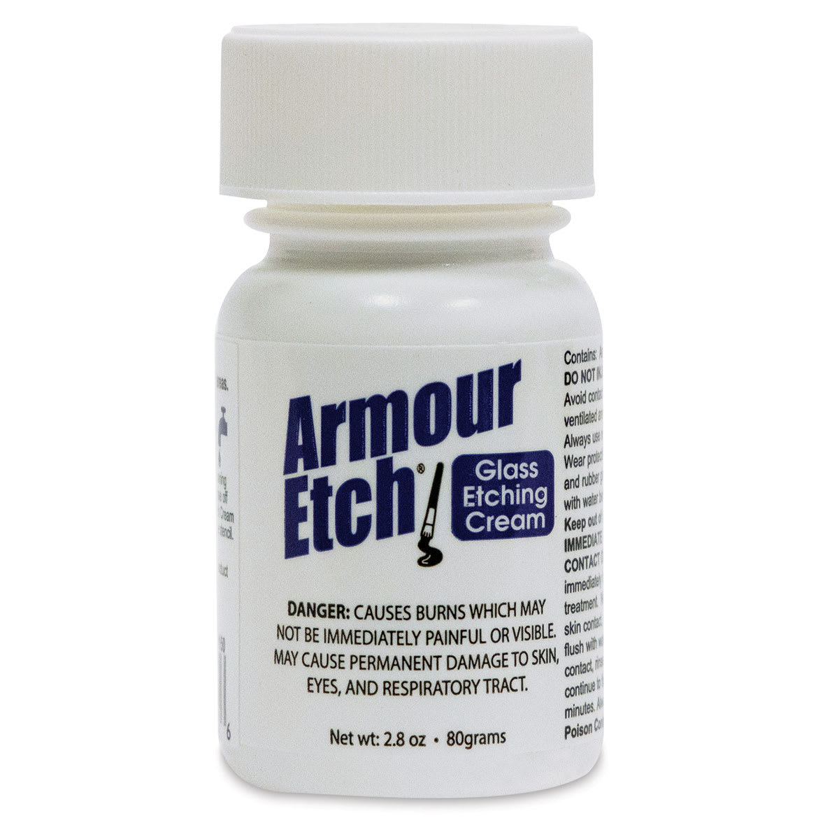 Armour Etch - Front of 2.8 oz Glass Etching Cream