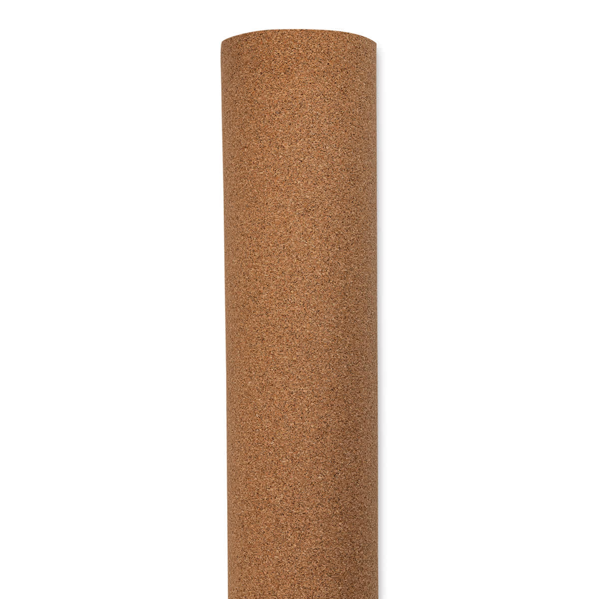 Natural Cork Roll - 1/8" thick, 48" wide, Per Yard - close-up of tube