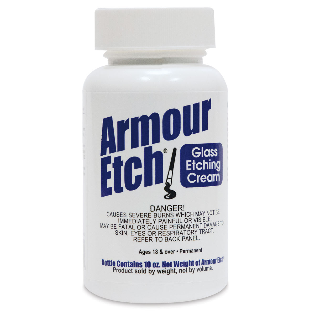Armour Etch - Front of 10 oz Glass Etching Cream     