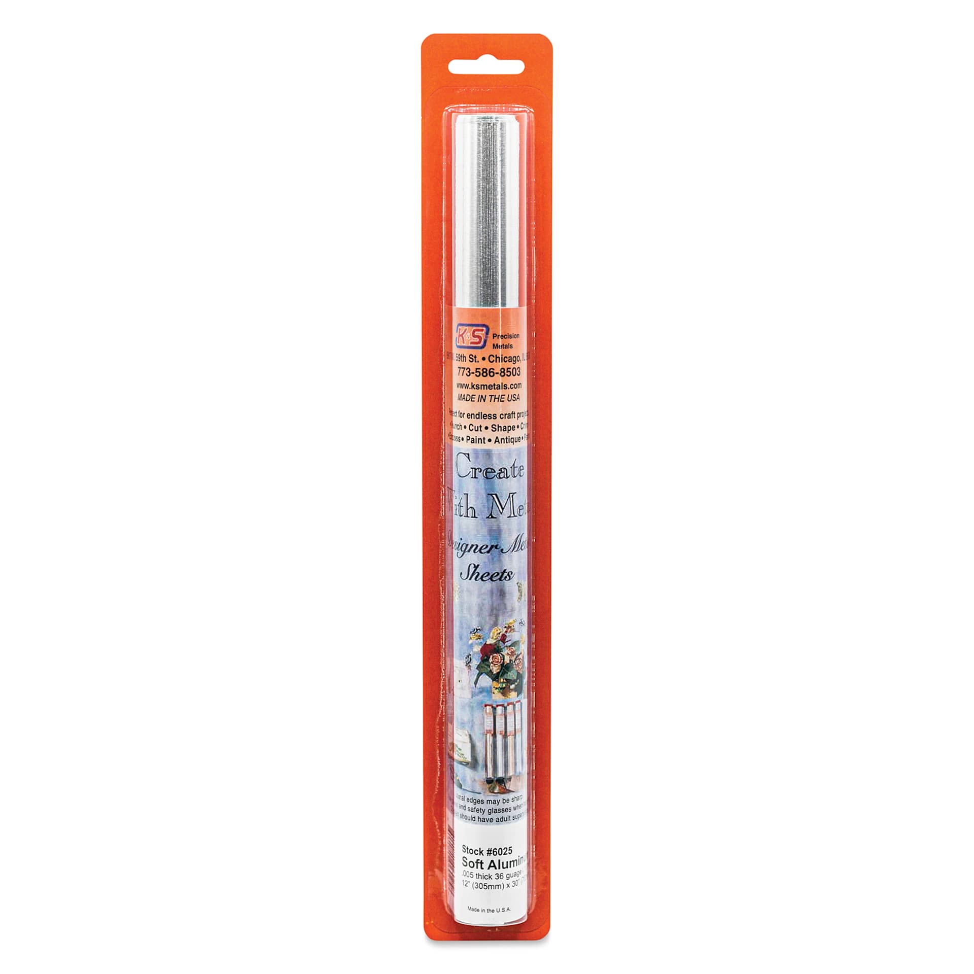 K&S Foil Rolls - Soft Aluminium, 0.005"
