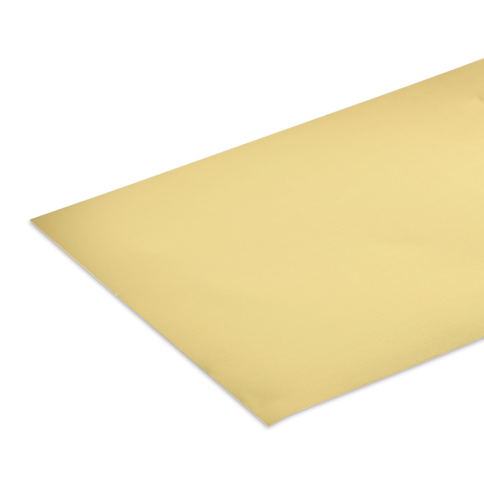 K&S Metal Sheet - Brass, 4" x 10", 0.005" Thick