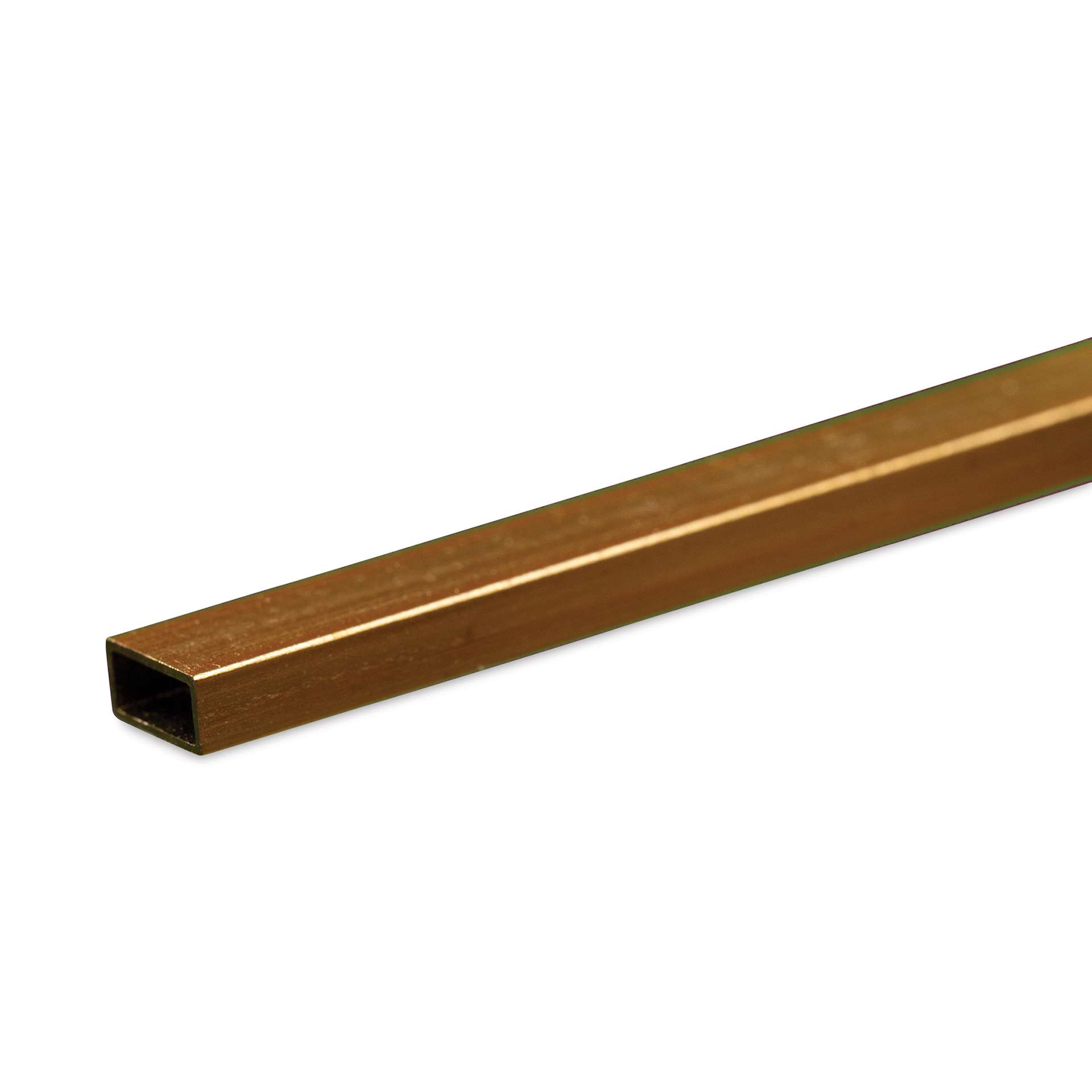 K&S Metal Tubing - Brass, Rectangular, 1/8" x 1/4" Diameter, 12"