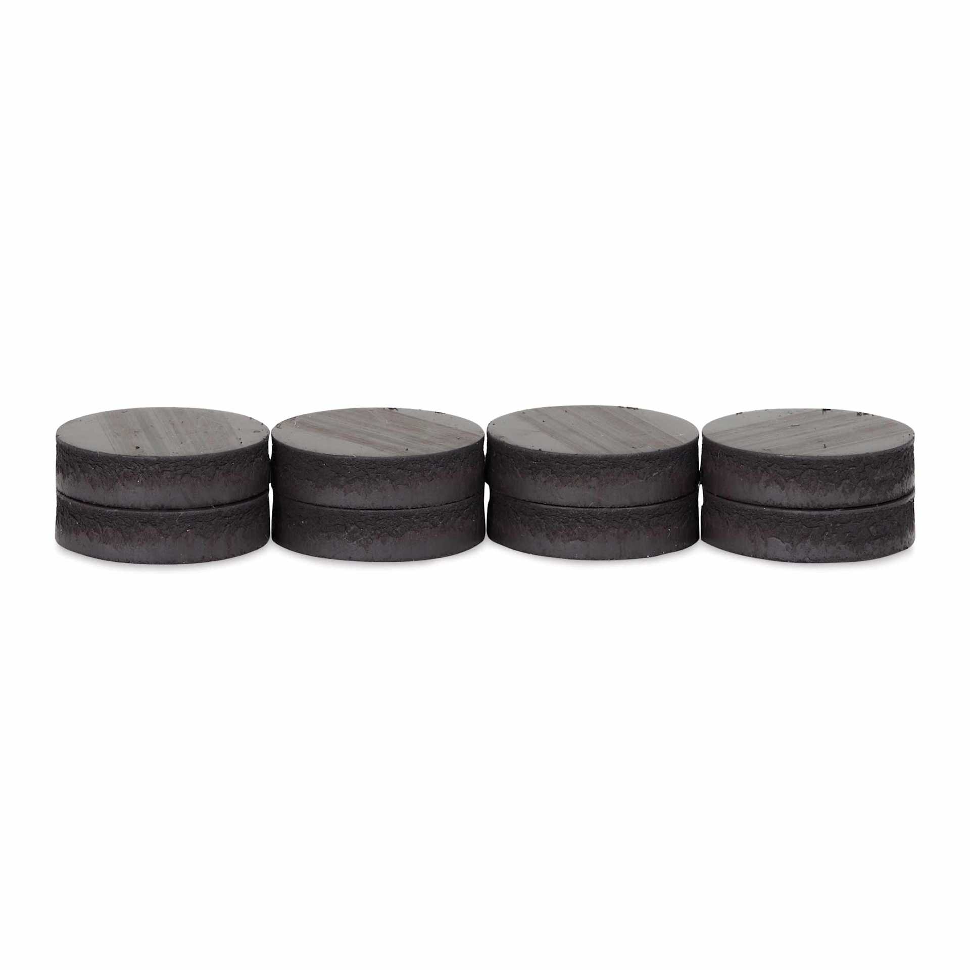ProMag Flexible Button Magnets - Pkg of 8, Standard Energy, 3/4" stacked