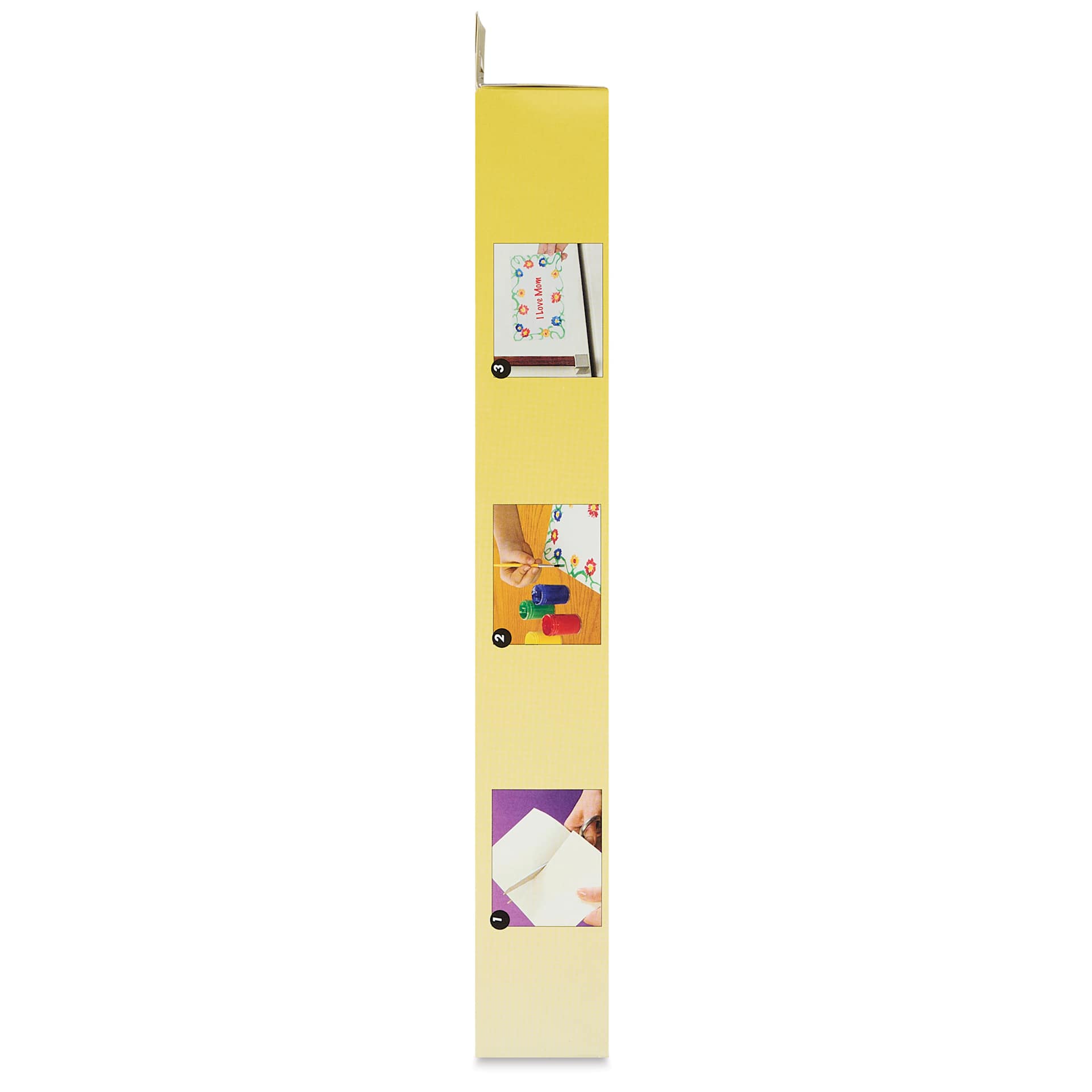 ProMag Paintable Magnetic Vinyl Sheet - 12" x 24" showing left side of packaging