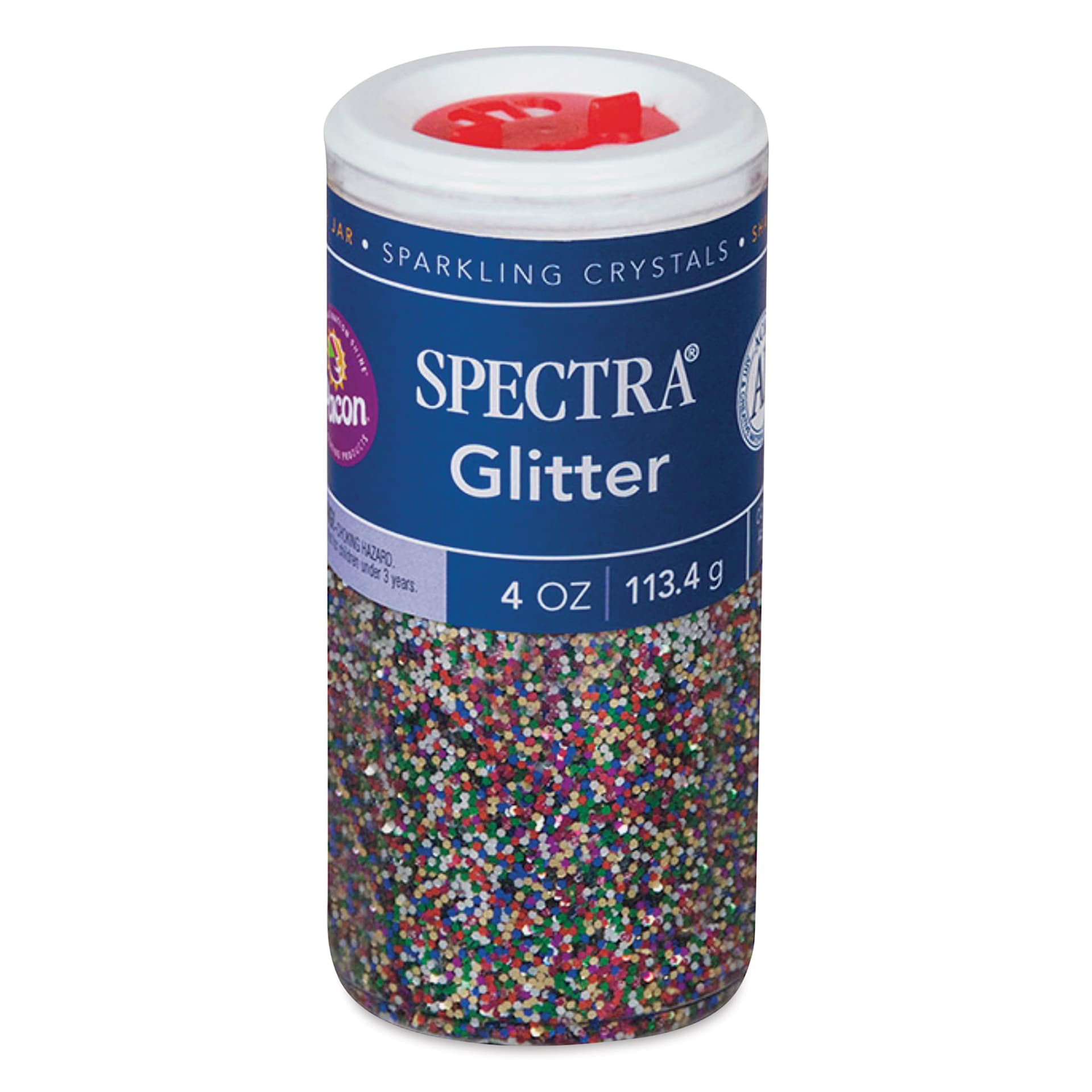 Spectra Sparkling Crystals Glitter - 4 oz, Multi-Color