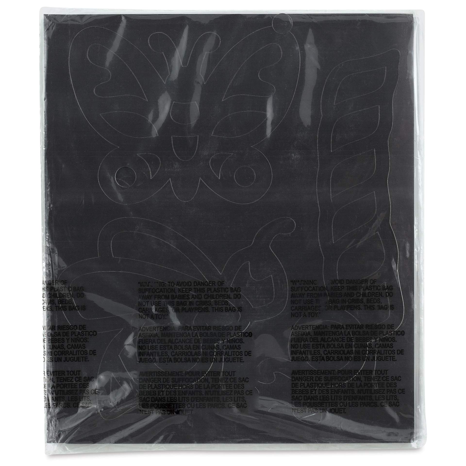 Roylco Stained Glass Frames Pack - Bugs, Pkg of 24 back of packaging