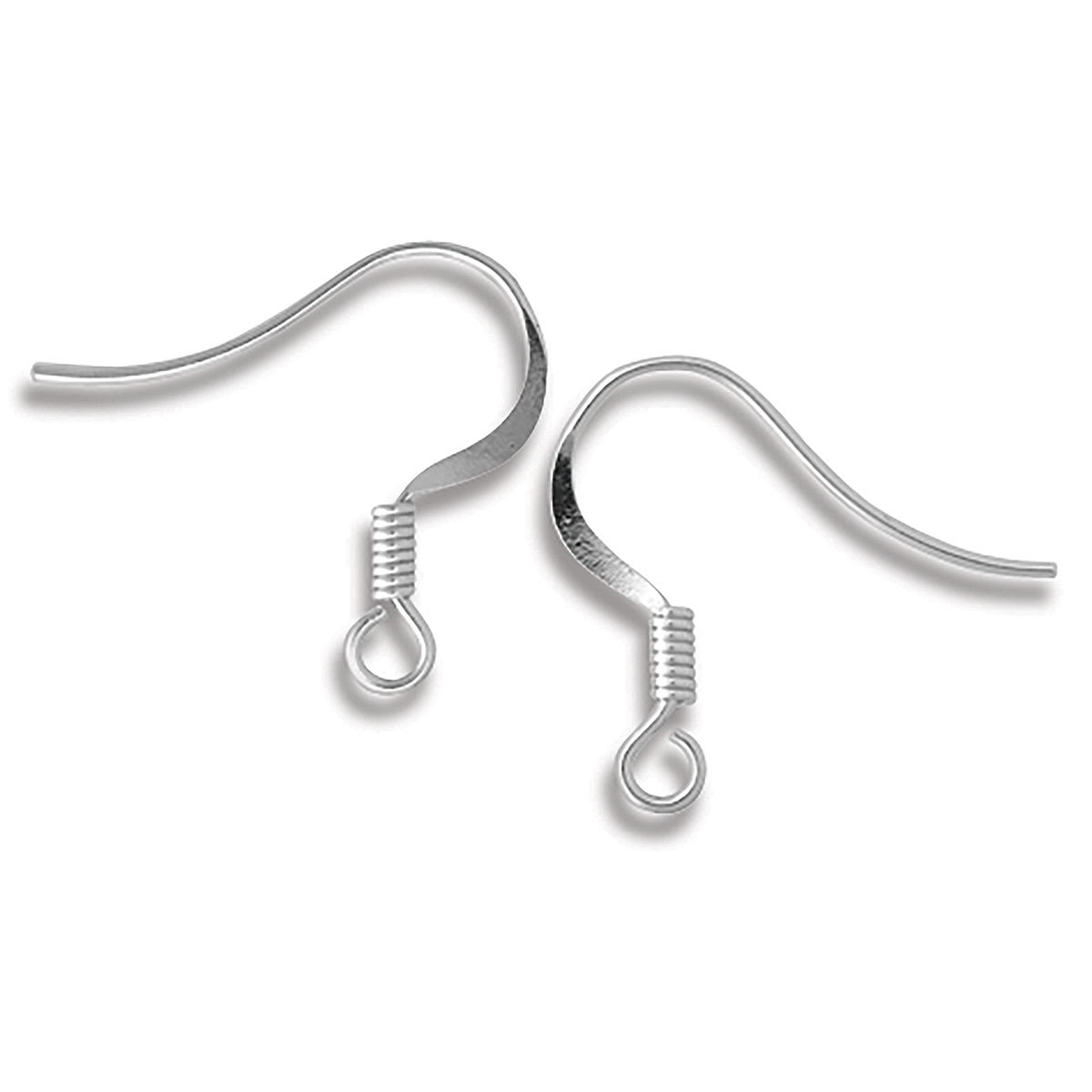 Platinum Fish Hook, Pkg of 6