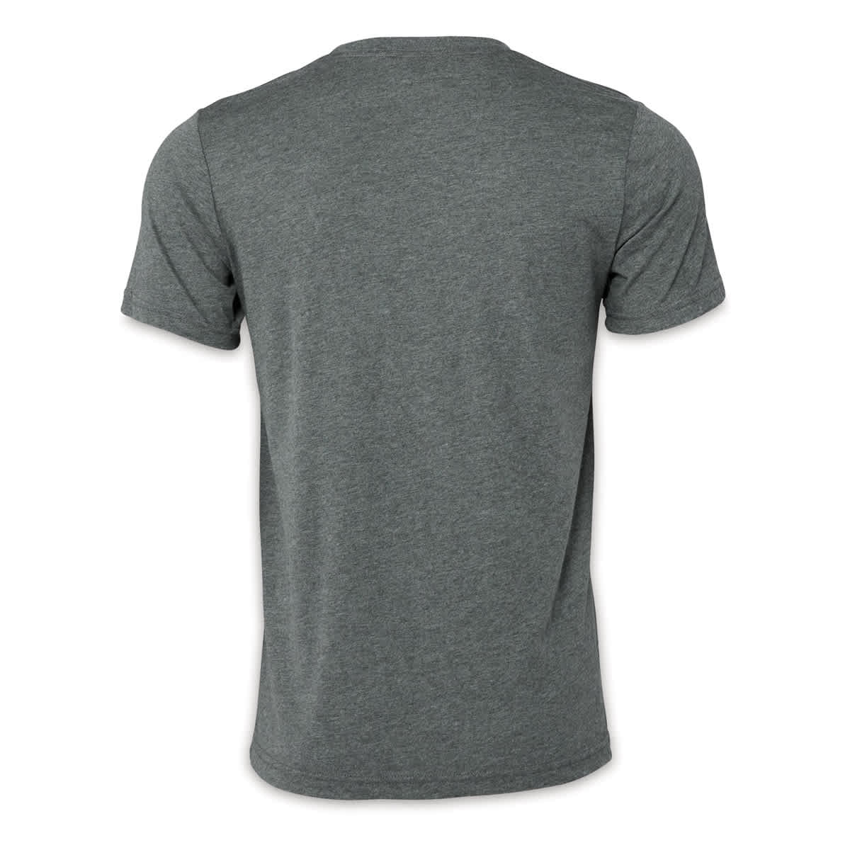 Bella Canvas Unisex T-shirt - Deep Heather, X-Small - back