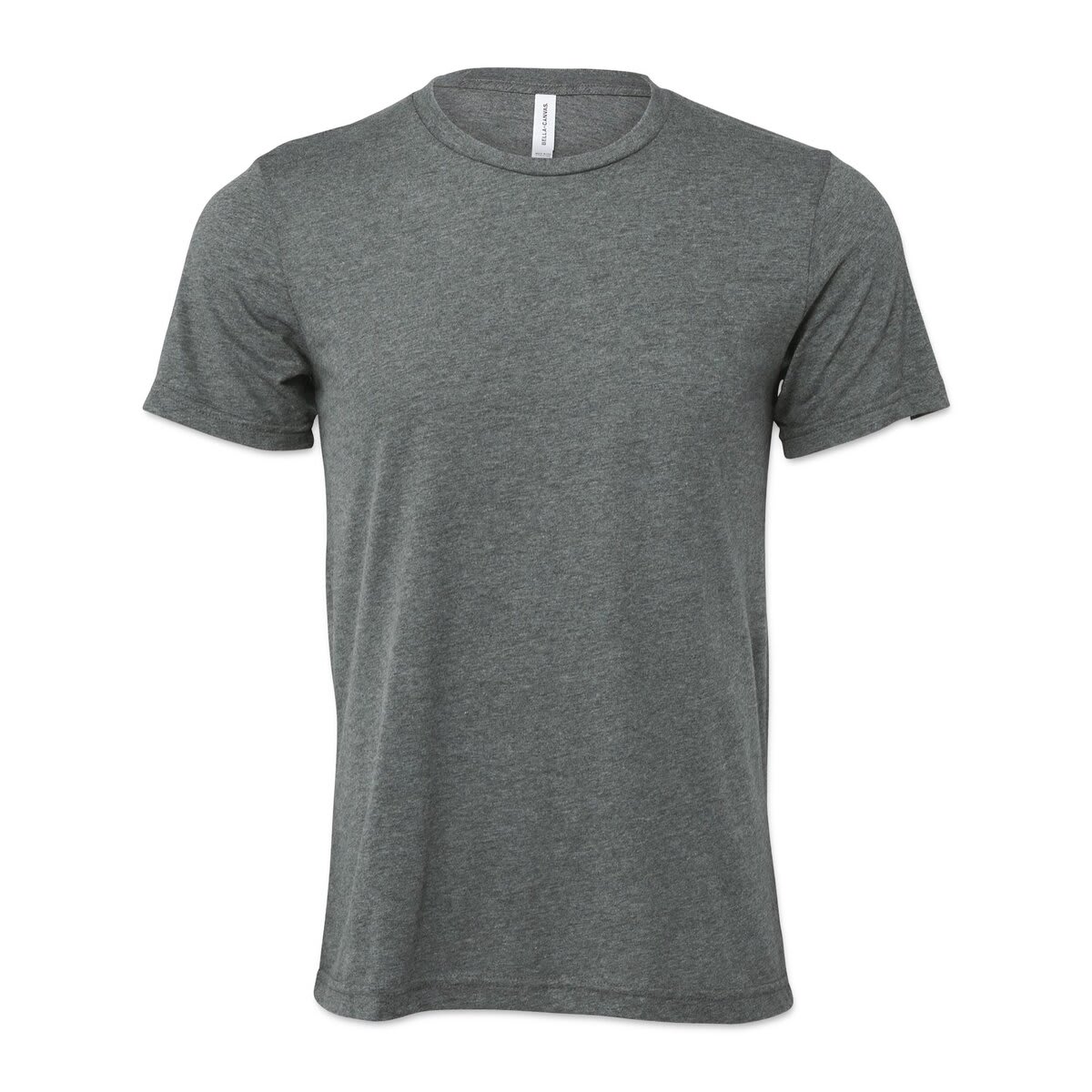 Bella Canvas Unisex T-shirt - Deep Heather, Large - front