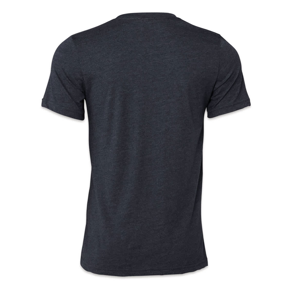 Bella Canvas Unisex T-shirt - Navy Heather, X-Small - back