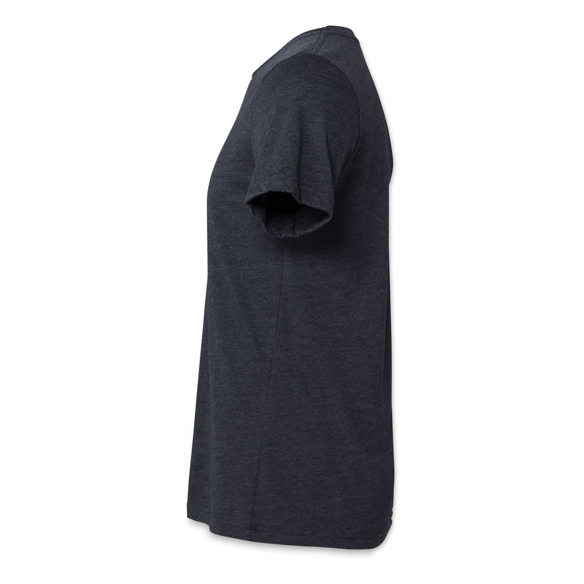 Bella Canvas Unisex T-shirt - Navy Heather, X-Small - side