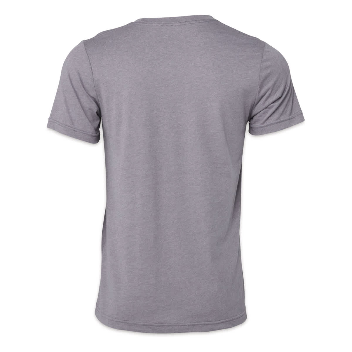 Bella Canvas Unisex T-shirt - Storm Heather, X-Small - back