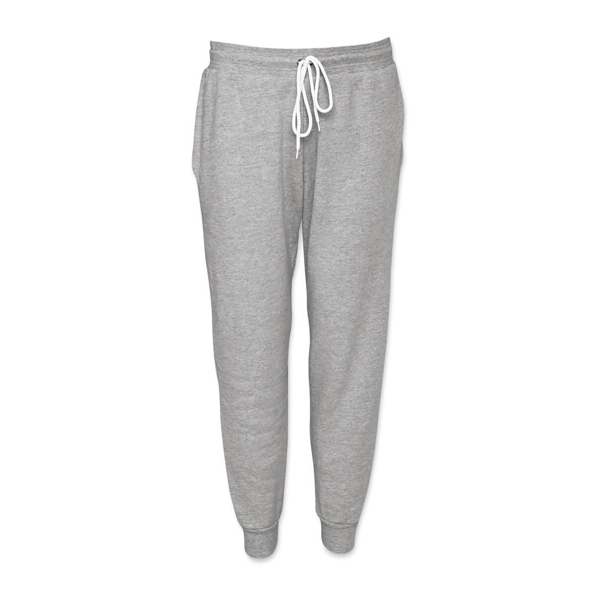 Bella Canvas Unisex Jogger Sweatpants - Athletic Heather, Small - front