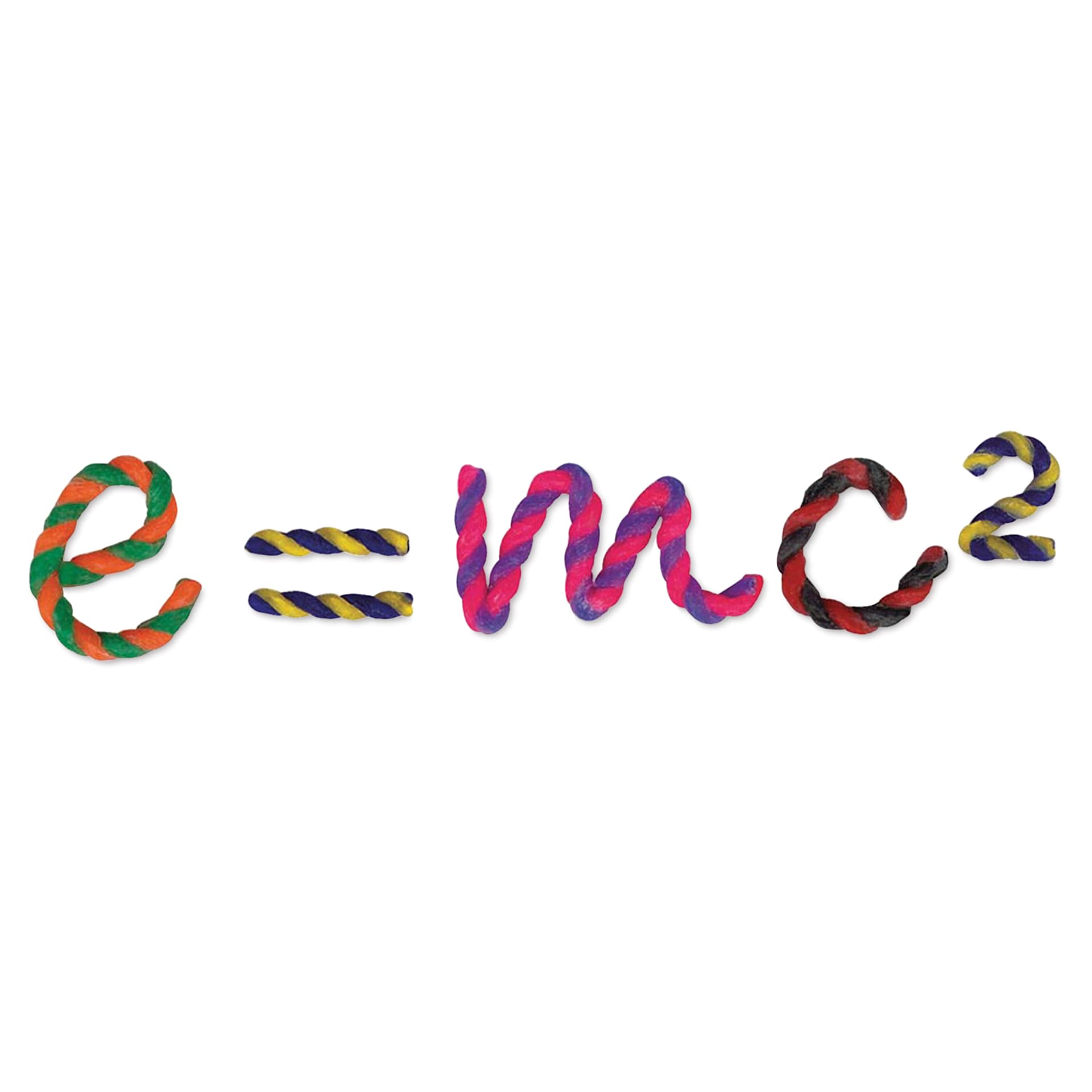 Creativity Street Wax Works - Bright Sticks, Set of 48 - finished equation example